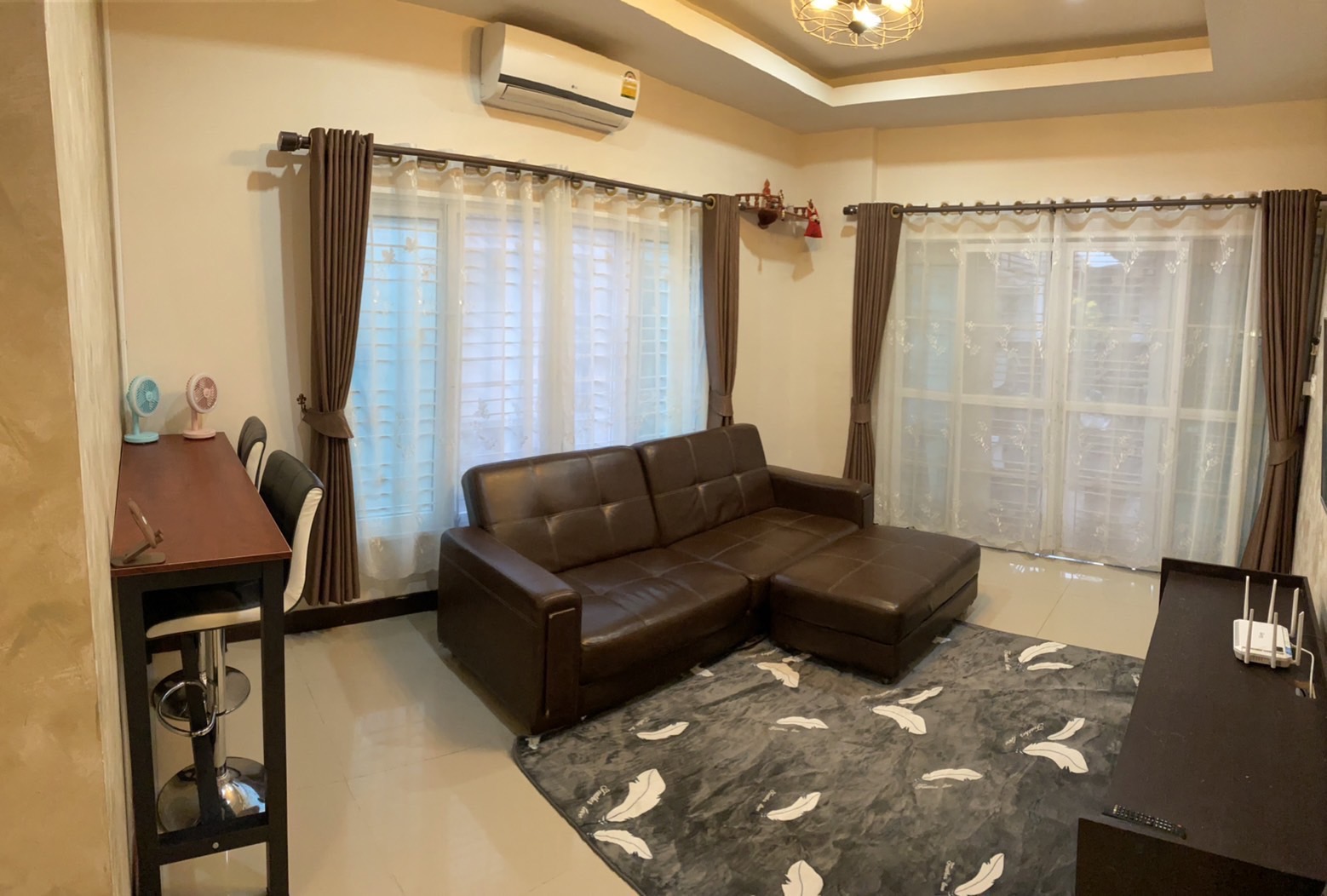 Twin house with 2 bedrooms. Censiri Krating Lai
