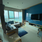 2 bedrooms. 17th floor. Sea View every rooms. Park Beach Jomtien. Year contract