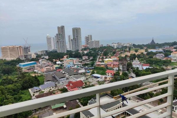 AD condo Naklua soi 16. Studio in North Pattaya near the beach. 22th floor. Sea view