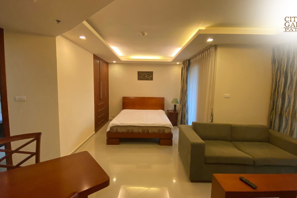 Studio near the beach in Central Pattaya. City Garden Pattaya. 6-12 months: 15,000 baht per month