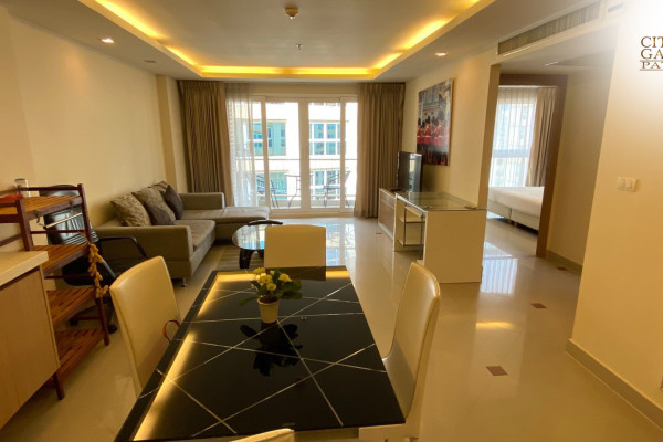 2 bedrooms near the beach in Central Pattaya. City Garden Pattaya. 6-12 months: 25,000 baht per month