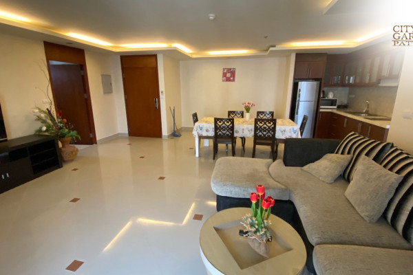 2 bedrooms near the beach in Central Pattaya. City Garden Pattaya. 6-12 months: 35,000 baht per month