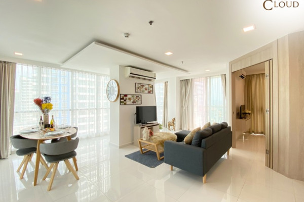 1 bedroom near the beach. The Cloud. 6-12 months: 20,000 baht per month