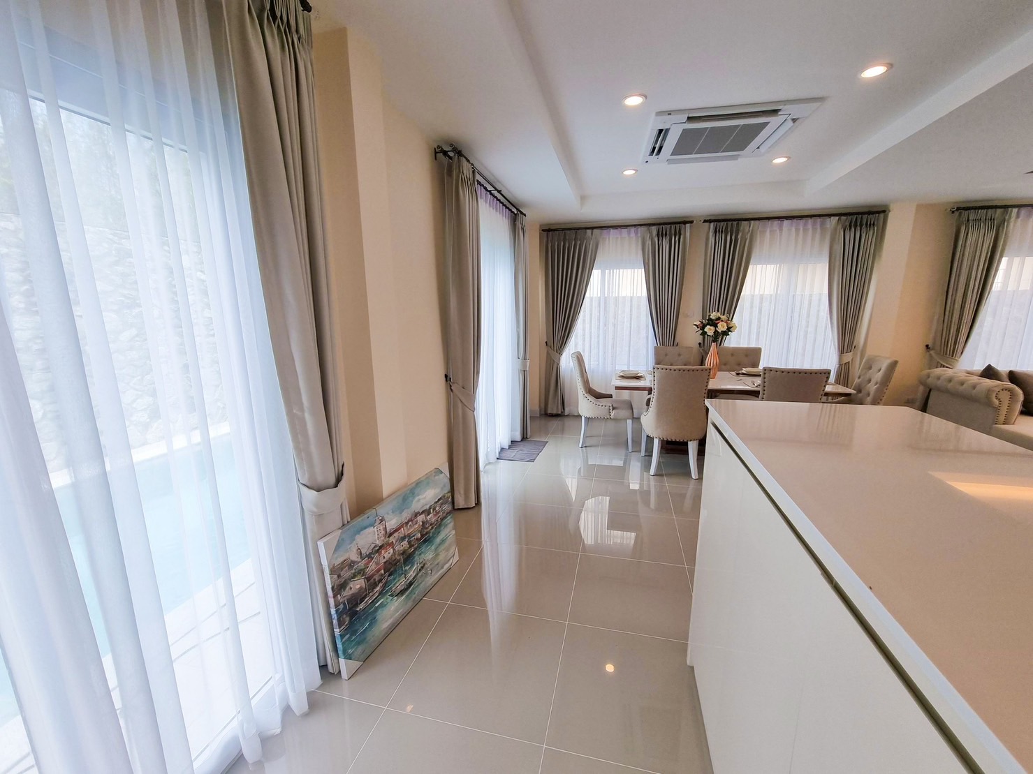 Pool House with 4 bedrooms in Censiri home Krating Lai (Lily Pool Villa)