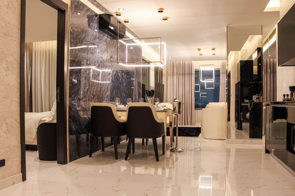 1 bedroom 45 sqm, 56 - 66 floor. Promo. PATTAYA BAY SIDE. Grand Solaire Pattaya