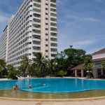 View Talay 1. Studio near the beach. Sea view. 12th floor. Year contract