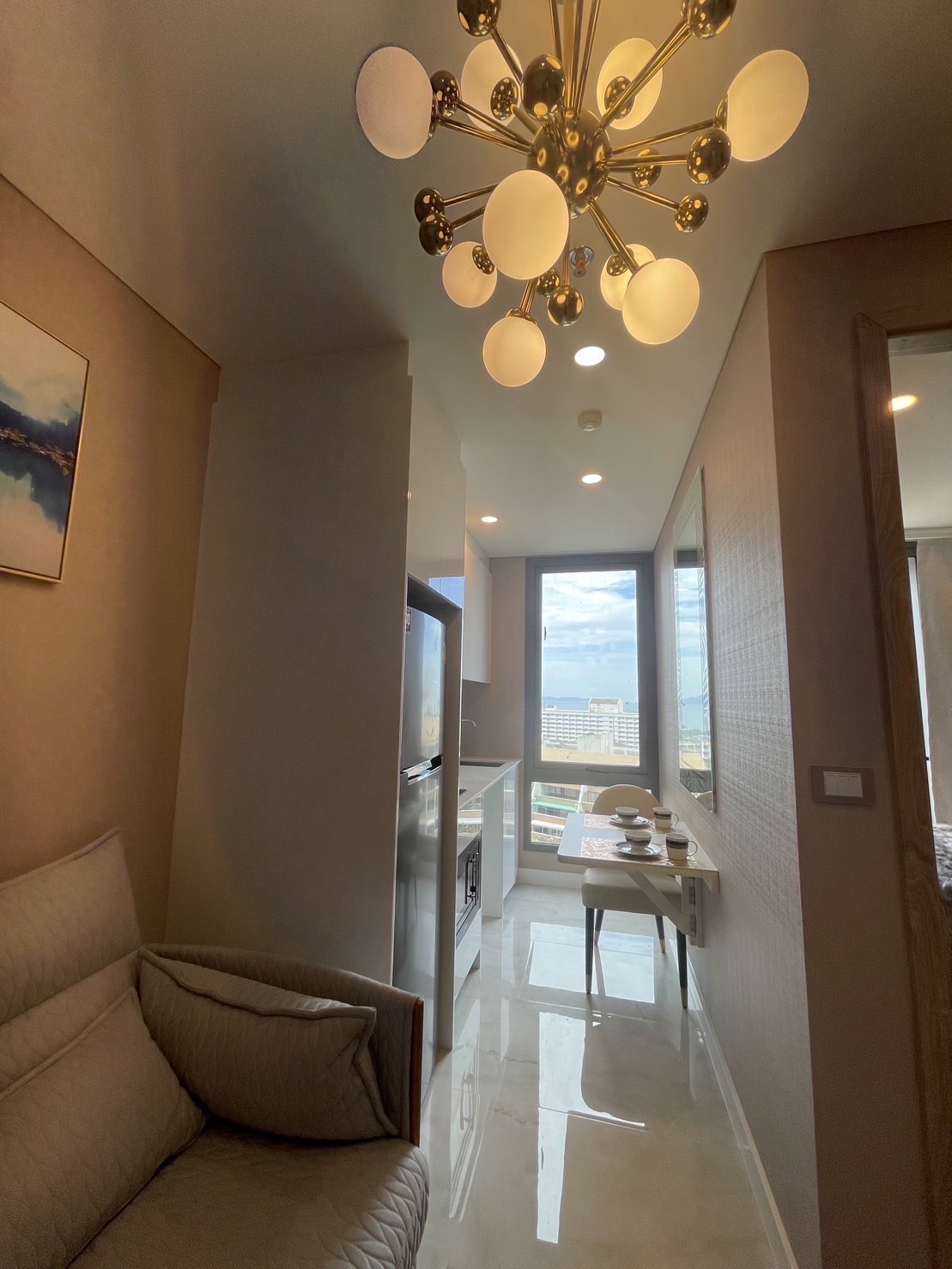 Copacabana Beach Jomtien. 1 bedroom in newest luxury project in Jomtien. 10th floor