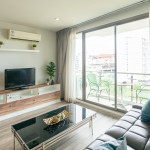 2 bedroom apartment in central Pattaya near the beach. The Urban Condominium. Year contract