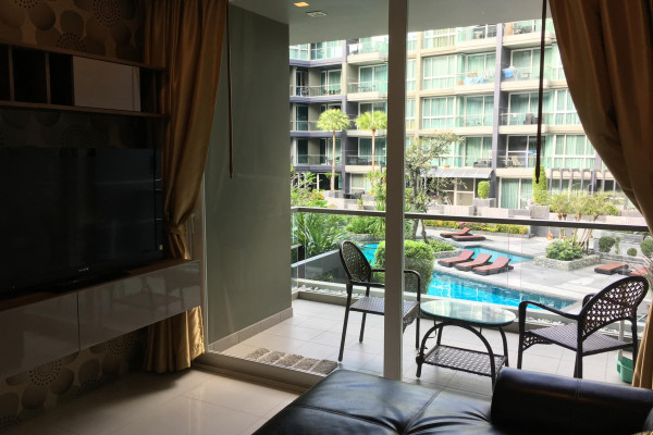 1 bedroom apartment in a boutique condominium in the heart of Pattaya. Apus Condominium. Year contract