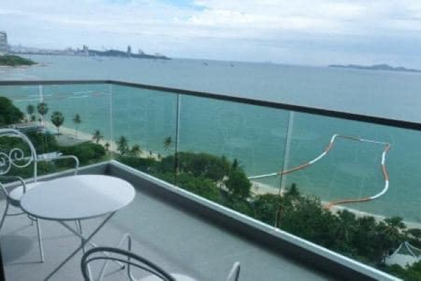 Wongamat Tower. Corner 2 bedrooms apartment. Sea view. 16th floor. Year contract