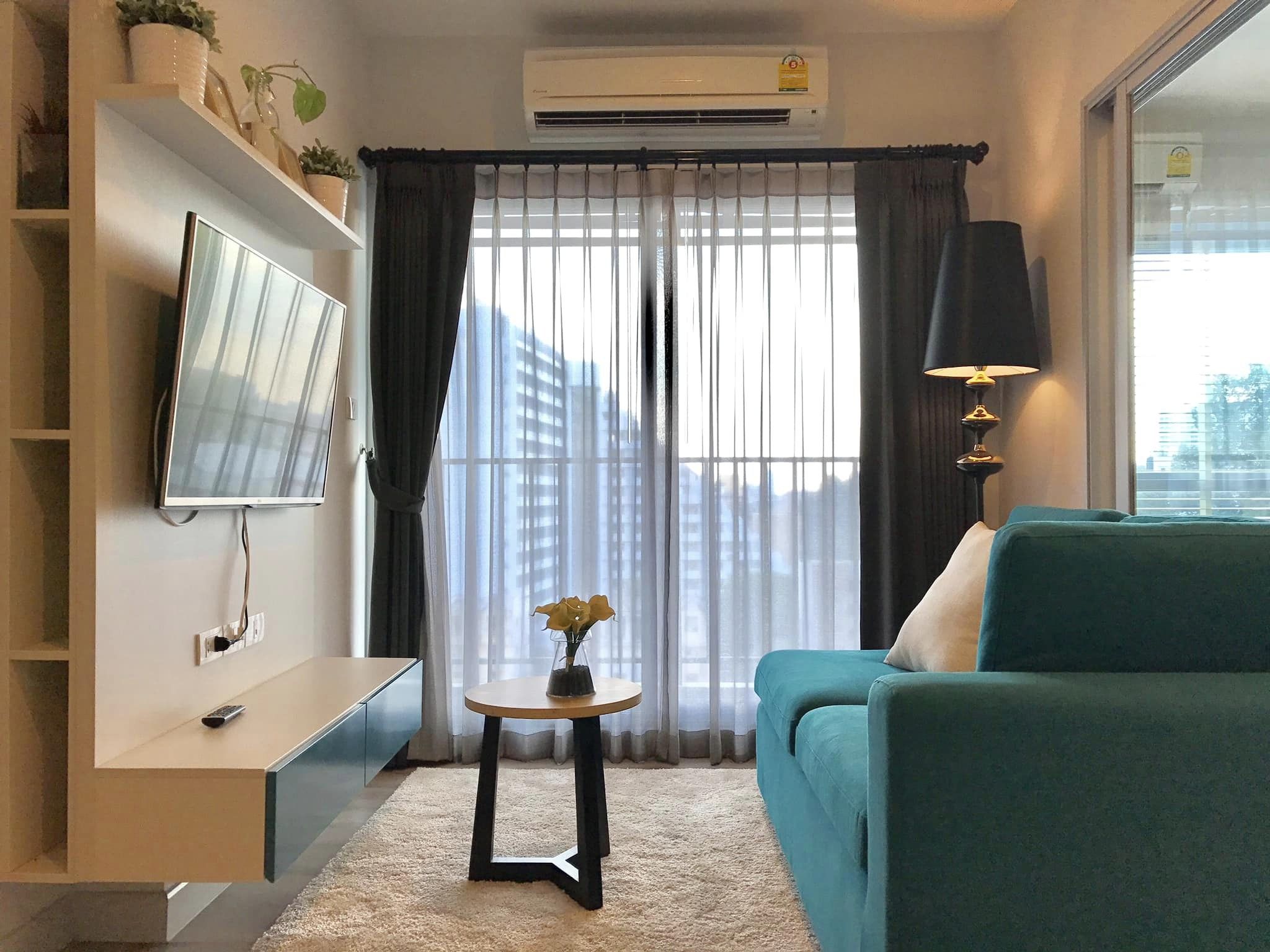 1 bedroom apartment. 8th floor. 5 minutes' walk to the Pattaya Beach. Centric Sea