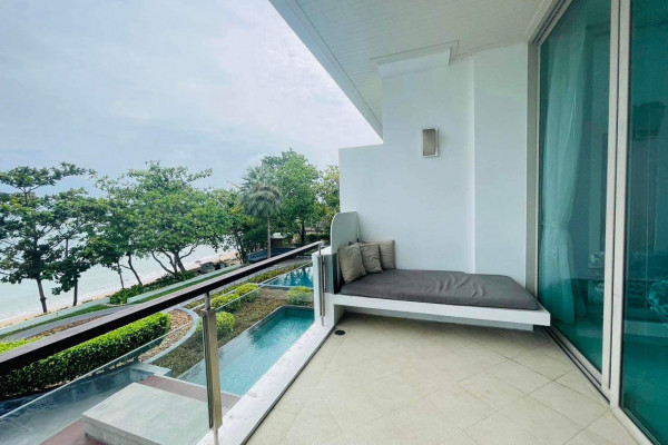 2-bedrooms apartment in respectable condominium. Sea view. The Sanctuary Wong Amat