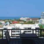 Thepthip mansion. 1 bedroom, 300 meters from the beach. 12th floor. Sea view