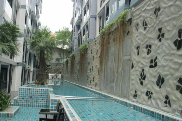 Siam Oriental Tropical Garden. Studio, 5st floor. Year contract -  8 000 baht per month