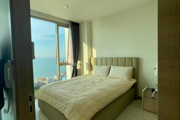The Riviera Wongamat Beach 𝑭𝒐𝒓 𝑹𝒆𝒏𝒕, new room, sea view, 30 floor, 20,000 THB!